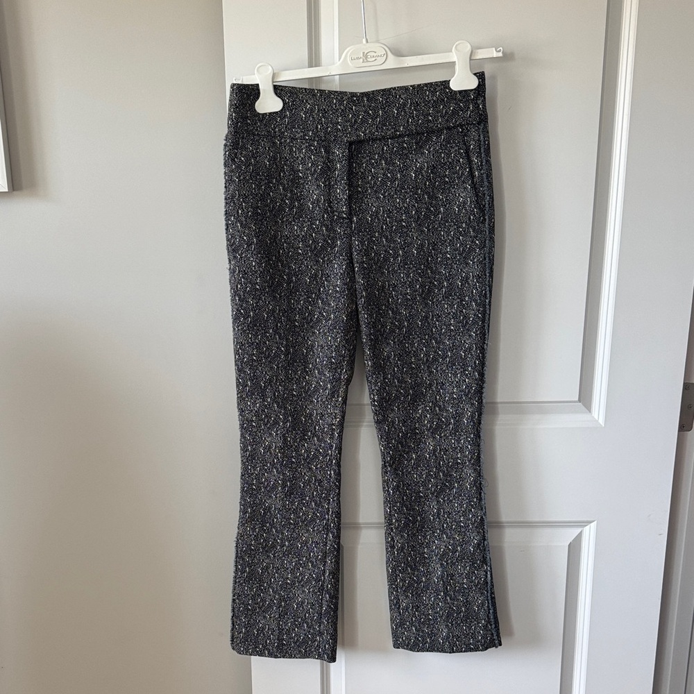 Women's Gray Tweed Pants